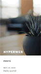 Mobile Screenshot of hyperweb.com